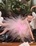 Adorno navideño colgante bailarina con plumas - Imagen 2